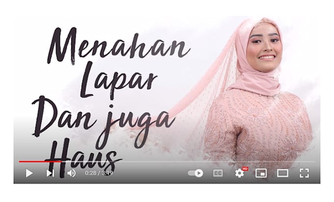 create a professional looking lyric video for your song