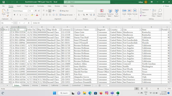 Data split, spread and cleaning by Doonwale | Fiverr