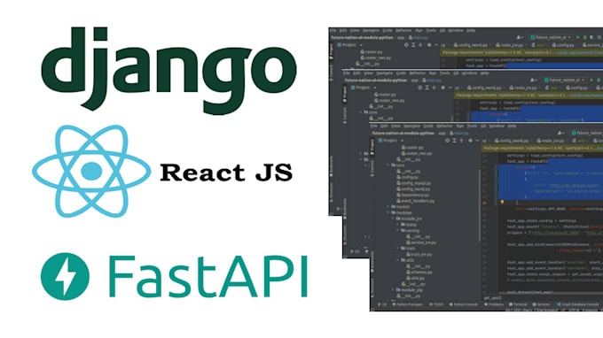 Create web applications using python and react for a seamless user ...