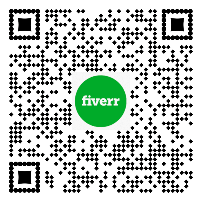 Make a best high quality qr code with logo by Maulikvegad Fiverr