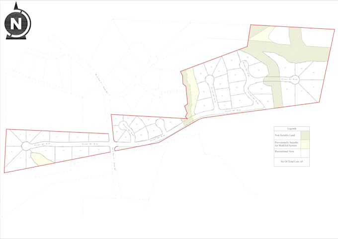design subdivision plan, layout plan and site plan