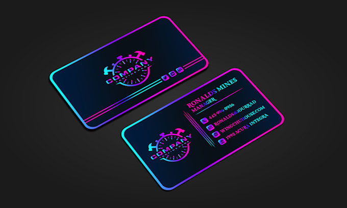 provide professional minimal luxury business card design services
