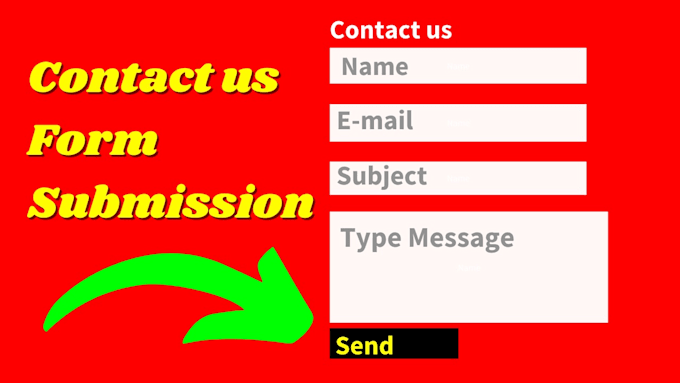 send messages through contact us form