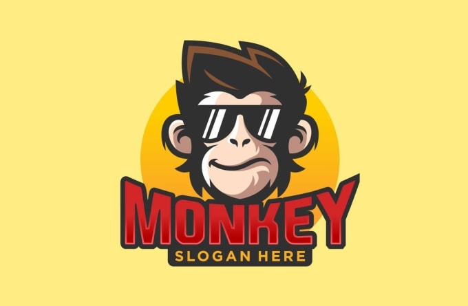 Do modern beautiful monkey logo with unlimited revision by Jaden_feeney ...