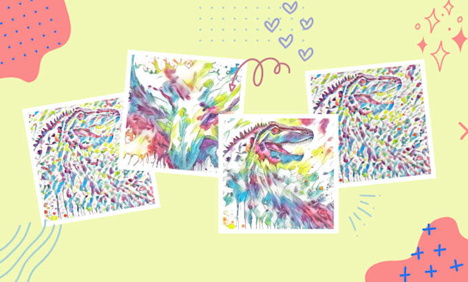 Create reverse coloring book pages by Reversecoloring | Fiverr