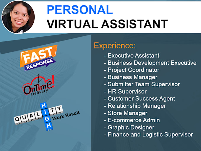 be your personal virtual assistant