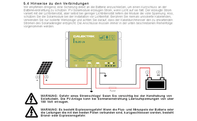 make instruction manuals in german language