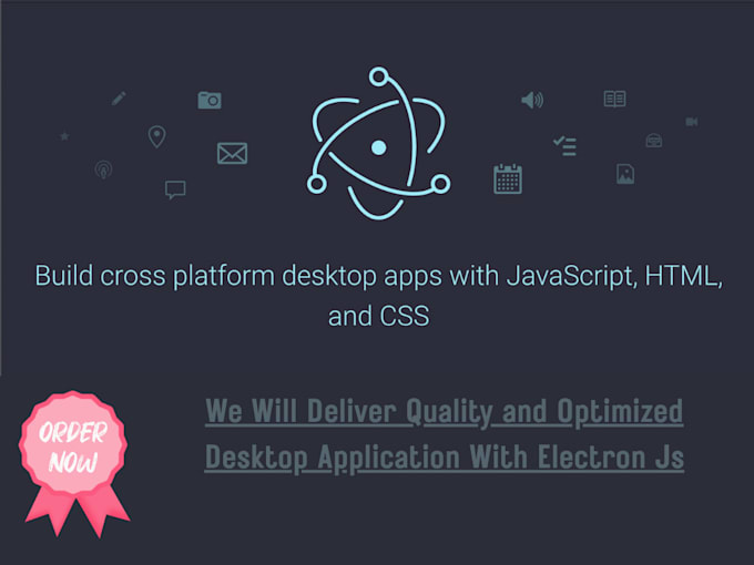 build a crossplatform desktop application with python or electronjs