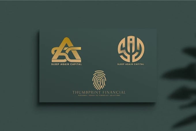 do custom financial logo for accountants, tax advisors, financial consultants