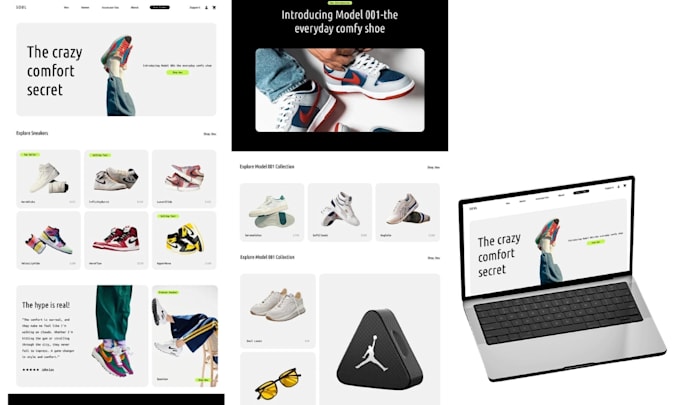 design, redesign shopify dropshipping store or shopify website