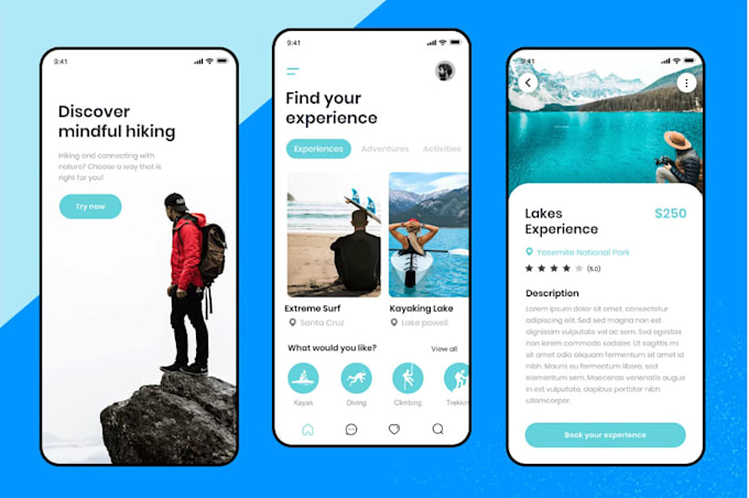 develop high end android and ios mobile app using flutter, xamarin, maui