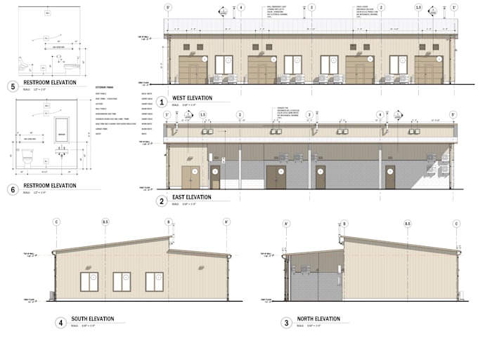 make architectural drawing plans for city permit