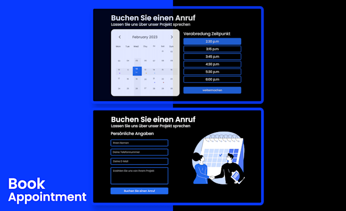 do modern startup saas website or mobile app UI UX design