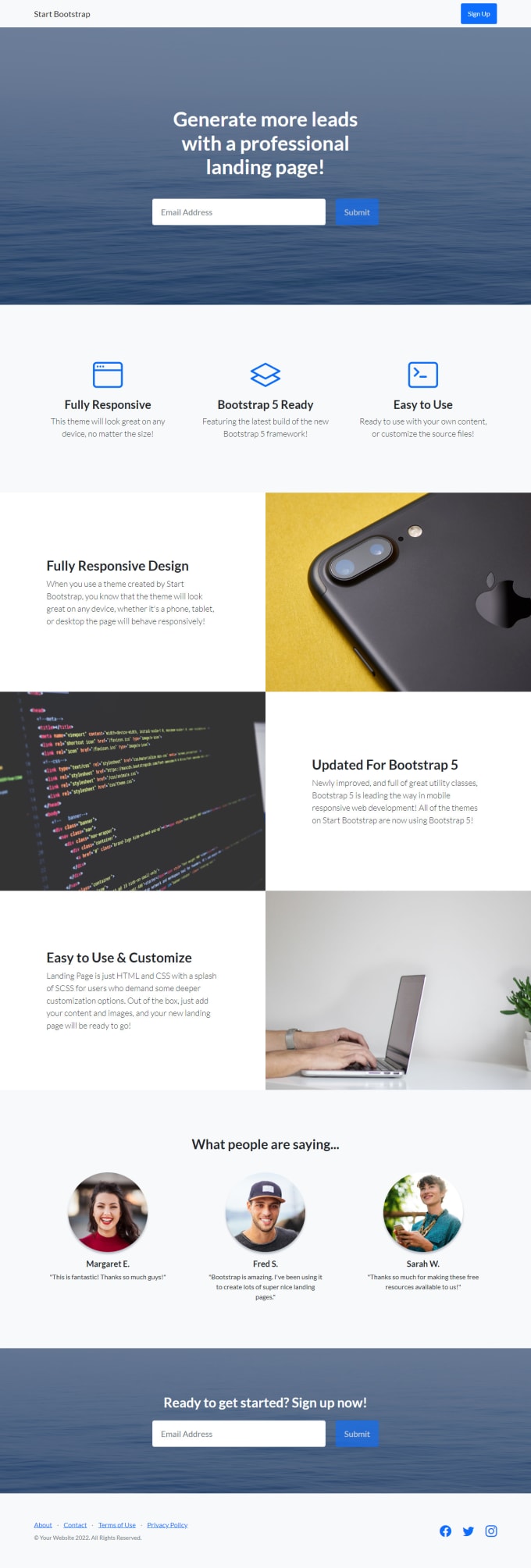 Turn Your Psd Figma Or Xd Design Into A Responsive Html Css Bootstrap By Mohammedhaida Fiverr