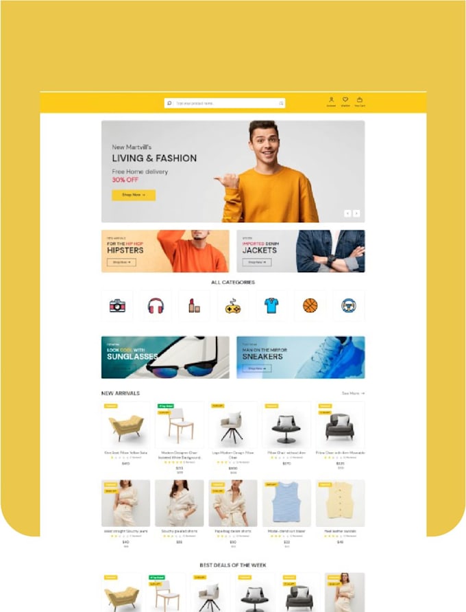 online ecommerce store development