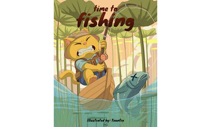 draw childrens book illustrations and covers