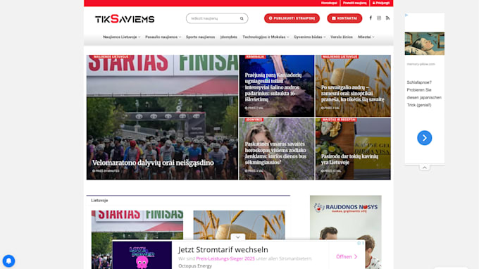 post your article on lithuanian news site