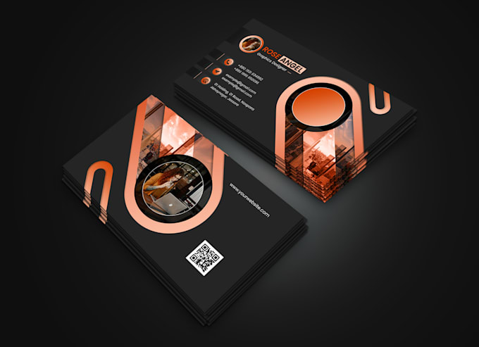 do modern, minimalist, and luxury, business card