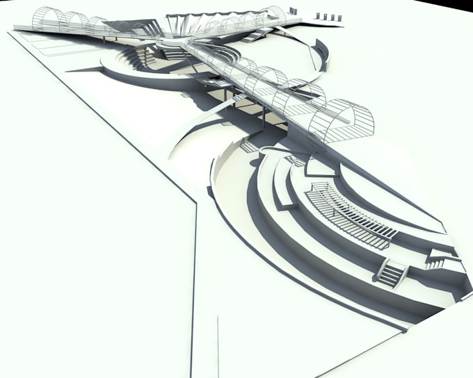 make 3d model on sketchup for you
