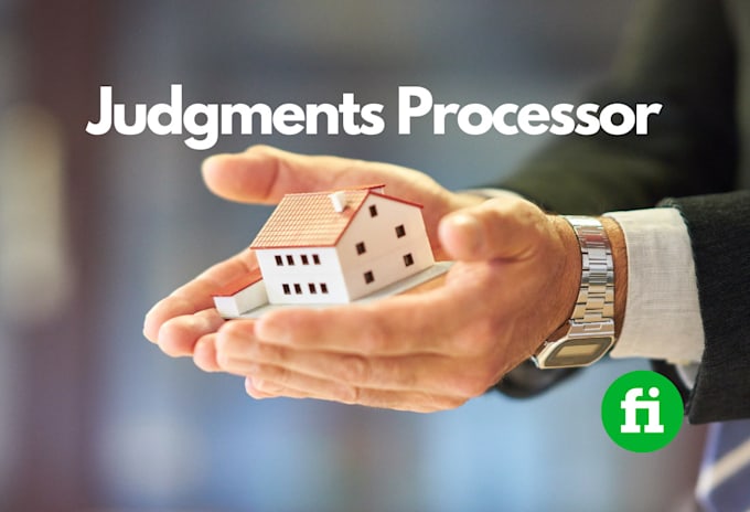 be your small claims judgments investigator and processor