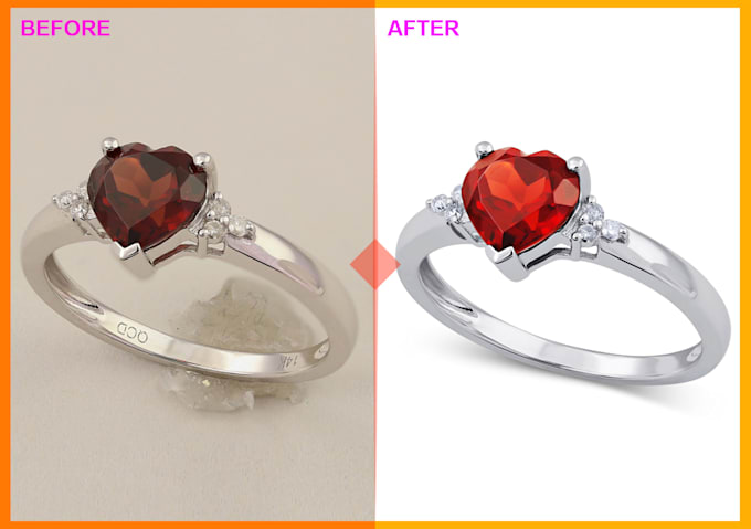 do change background and retouching