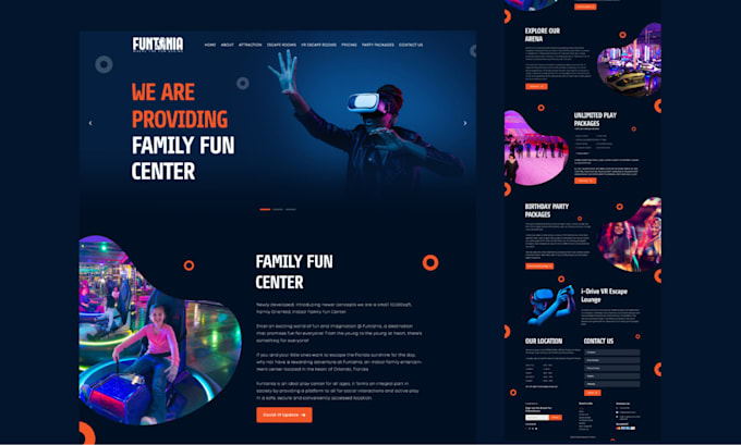 design creative and unique website design in figma, adobe xd