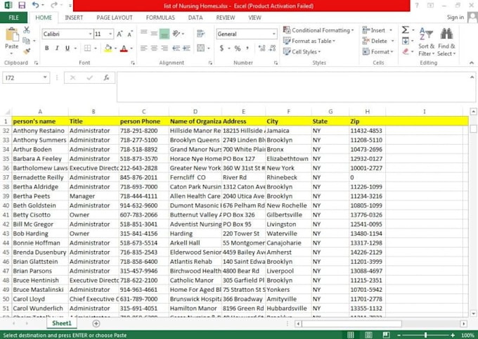 be data entry, web research, data mining, copy and paste