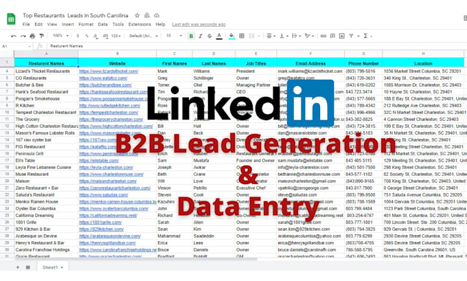 do b2b lead generation, email finding, prospect email list
