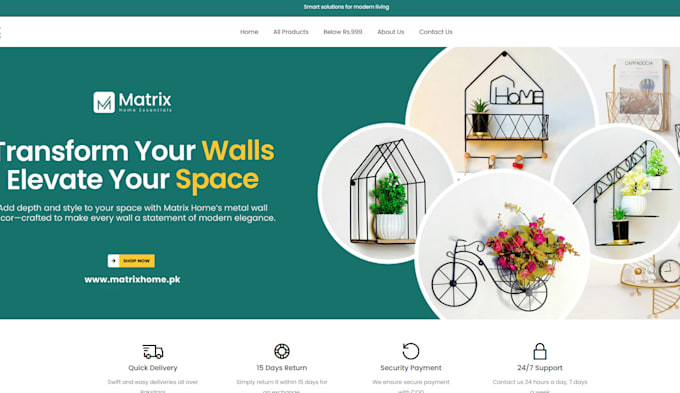 do wordpress website development, create ecommerce website, woocommerce website