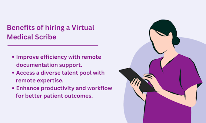 be your medical scribe and healthcare virtual assistant
