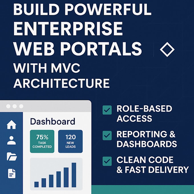 build a scalable enterprise web portal with mvc architecture