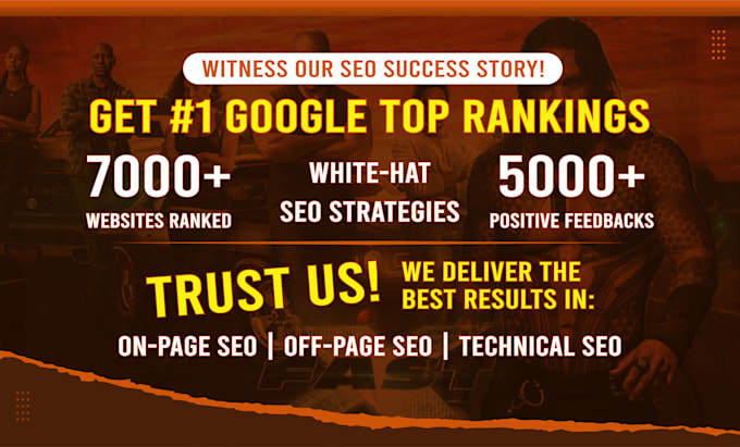do complete website SEO optimization and create high da backlinks for top rank