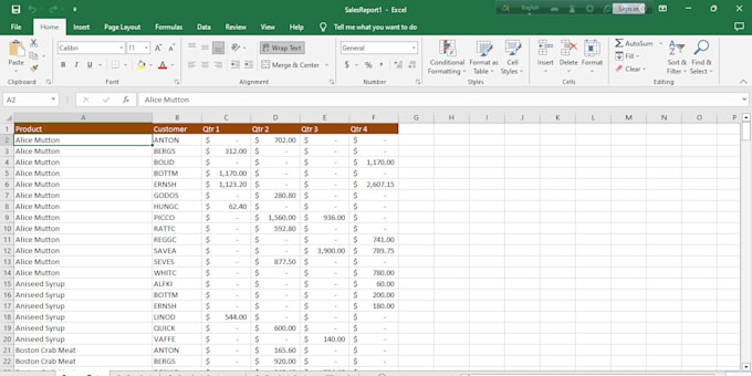 Create, modify, or format your excel spreadsheet by Imran26y | Fiverr