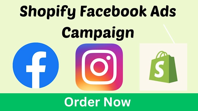 setup shopify facebook ads campaign for viral salse