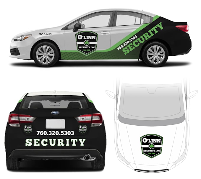 Design custom car wraps, commercial vehicle wraps, off road wraps, and