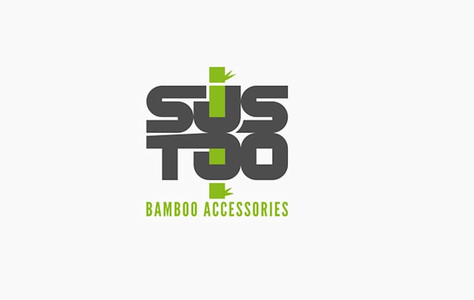 develop a contemporary bamboo logo for your company