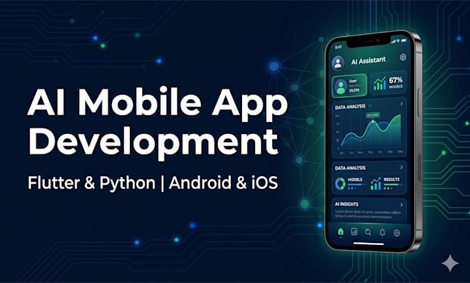 build an ai mobile app with flutter and python