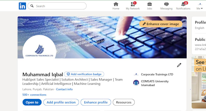 optimize and manage your linkedin profile or business page