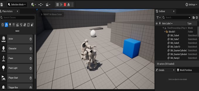 Do unreal engine blueprint programming by Zahrahabibi571 | Fiverr