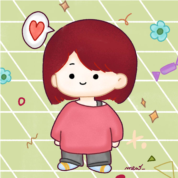 draw cute and kawaii illustration