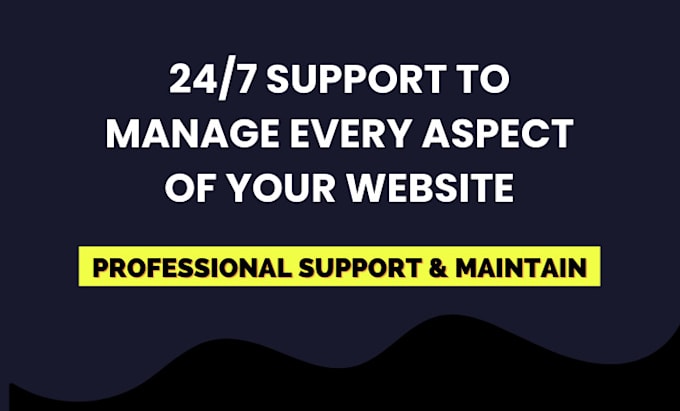 maintain, keep your wordpress, wix, squarespace website update and manage it