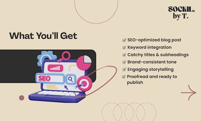 write SEO blog posts for creatives and small businesses