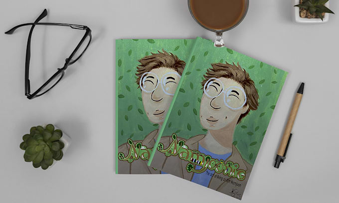 illustration for book cover