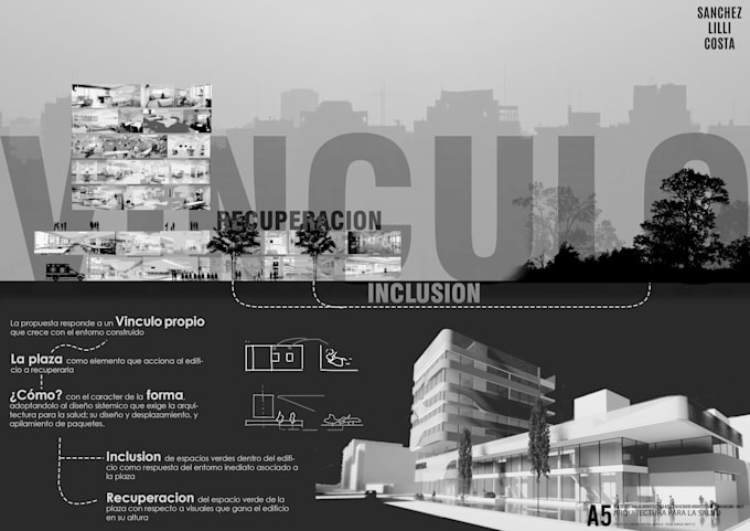 memoria gráfica de diseño arquitectónico