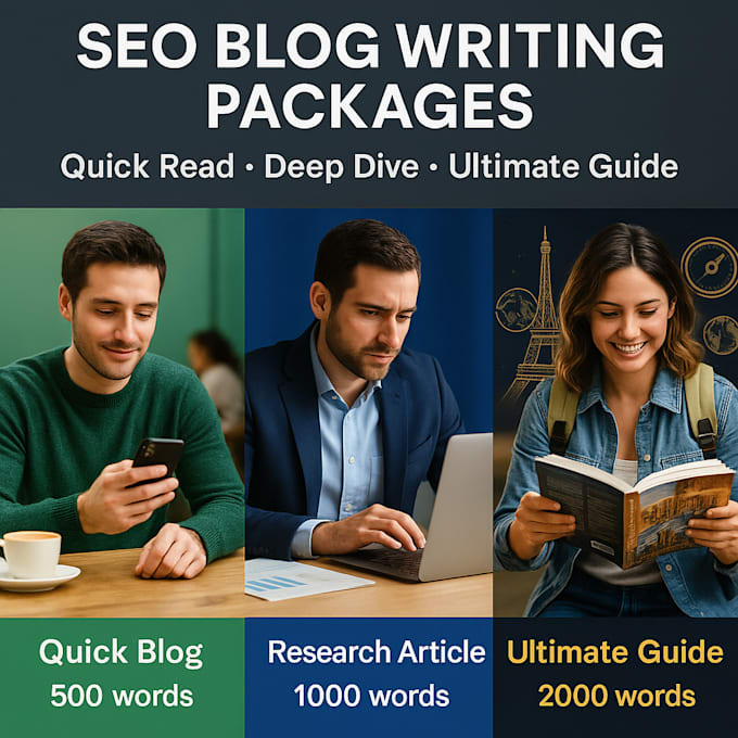 be your SEO blog writer for articles and website content
