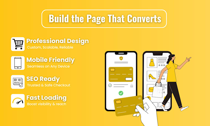 create responsive sales and landing pages with react, nextjs, or wordpress