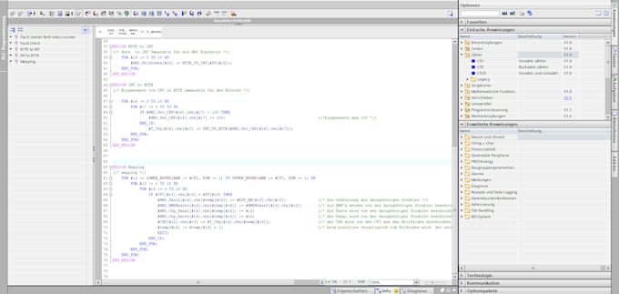 program and develop siemens plc s7, tia portal, control systems and robots
