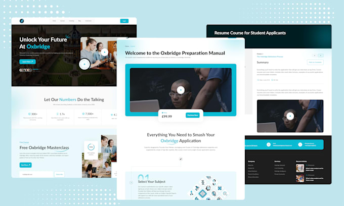 develop a course website using tutor lms or learndash