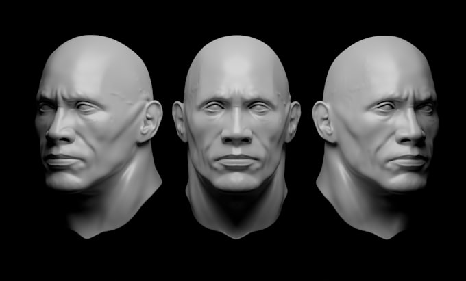 expert 3d face sculpting for high quality 3d prints
