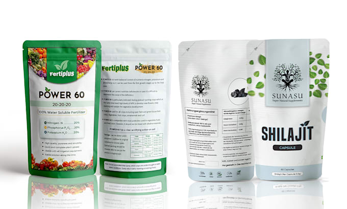 do premium pouch design, mylar bag design, coffee pouch